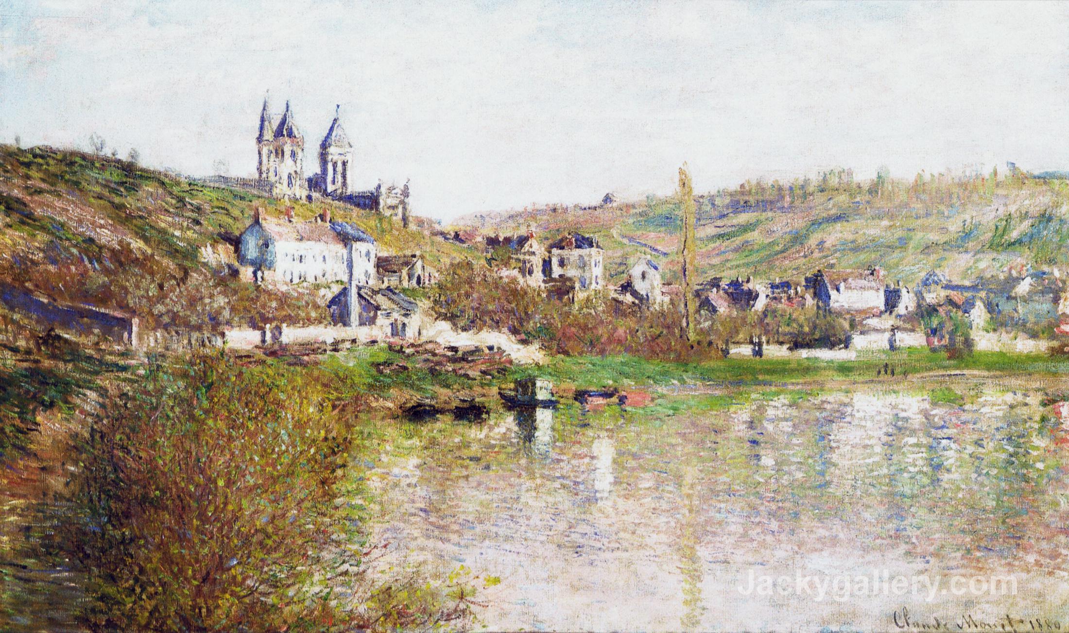 The Hills of Vetheuil by Claude Monet paintings reproduction - Click Image to Close